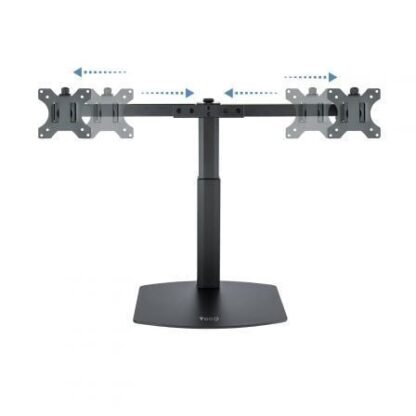 Soporte de sobremesa para 2 monitores tooq db1727tn-b/ giratorio/ inclinable/ hasta 6kg - Imagen 4