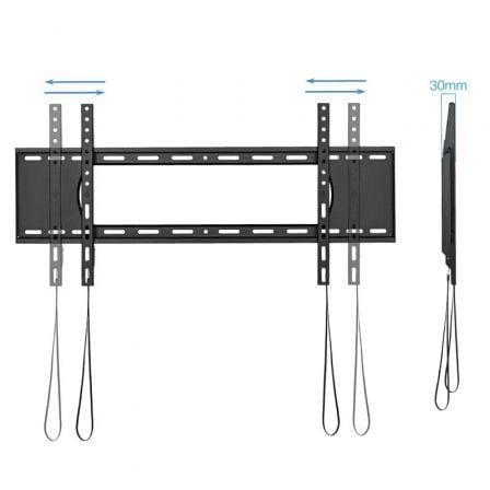 Soporte de pared tooq lp1090f-b para tv de 43-90"/ hasta 80kg - Imagen 3