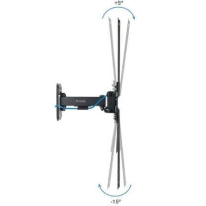 Soporte de pared extensible/ giratorio/ inclinable tooq lp1355tn-b para tv de 13-55"/ hasta 25kg - Imagen 3