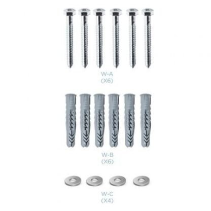 Soporte de pared fijo inclinable tooq lp42130t-b para tv de 60-100"/ hasta 130kg - Imagen 5