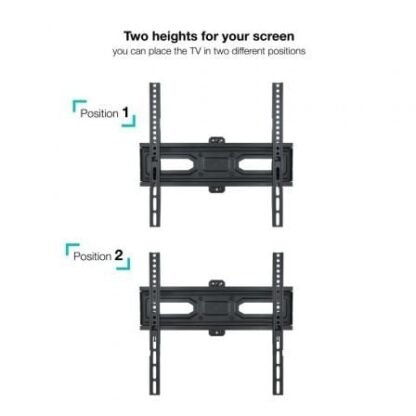 Soporte de pared giratorio/ inclinable/ nivelable tooq lp7843tn-b para tv de 32-55"/ hasta 35kg - Imagen 5