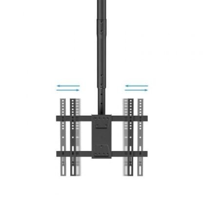 Soporte de techo giratorio/ inclinable/ nivelable tooq lpce1175tsli-b para tv de 32-75"/ hasta 60kg - Imagen 2
