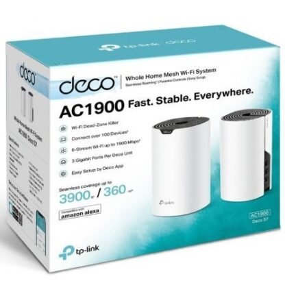 Sistema mesh tp-link deco s7 1900mbps/ 2.4ghz 5ghz/ pack de 2 - Imagen 3