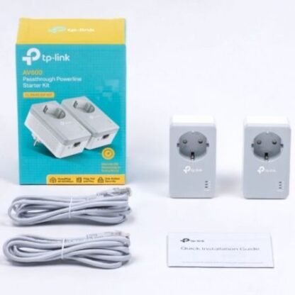 Adaptador powerline tp-link tl-pa4010p kit 600mbps/ alcance 300m/ pack de 2 - Imagen 4