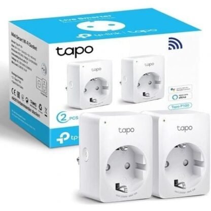 Enchufe wifi inteligente tp-link tapo p100/ pack 2 - Imagen 2