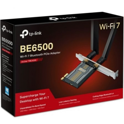 Tarjeta de red inalámbrica-pci express tp-link archer tbe400e/ wifi 7/ 6500mbps/ 2.4/5ghz/6ghz - Imagen 4