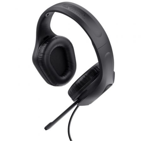 Auriculares gaming con micrófono trust gaming gxt 417 zirox/ jack 3.5/ negros - Imagen 3