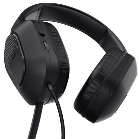 Auriculares gaming con micrófono trust gaming gxt 417 zirox/ jack 3.5/ negros - Imagen 4