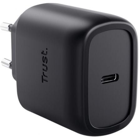 Cargador de pared gan trust maxo 45w compatible con samsung/ 1xusb tipo-c/ incluye cable usb tipo-c/ 45w - Imagen 4