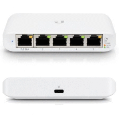 Switch gestionado ubiquiti usw-flex mini 5 puertos/ rj45 10/100/1000 poe/ pack 3 uds - Imagen 2