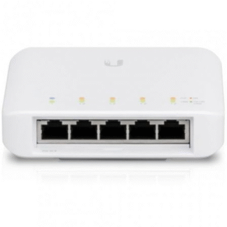 Switch ubiquiti usw-flex 5 puertos/ rj45 10/100/1000 poe/ pack 3 uds