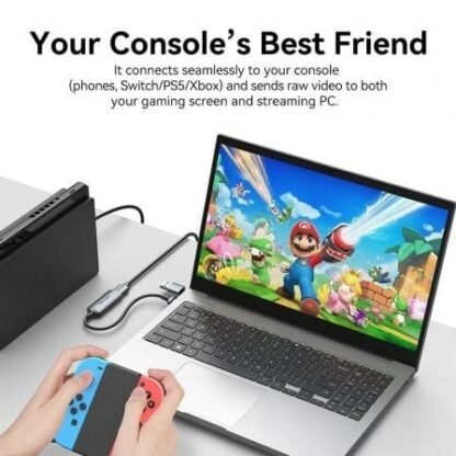Conversor hdmi 4k 60hz vention acwha/ hdmi hembra / usb macho - usb tipo-c macho/ 480mbps/ 10cm/ negro - Imagen 5
