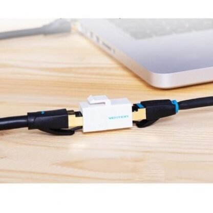 Adaptador conector rj45 vdd-b07-w cat5 utp/ rj45 hembra - rj45 hembra/ blanco - Imagen 2