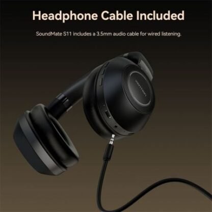 Auriculares inalámbricos vention soundmate s11 nbbb0/ con micrófono/ bluetooth/ negros - Imagen 4