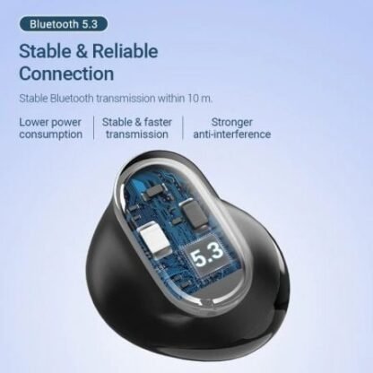 Auriculares bluetooth vention tiny t12 nblw0 con estuche de carga/ autonomía 6h/ blancos - Imagen 5