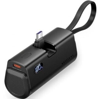 Powerbank 4800mah vention fhqb0/ 22.5w/ negra