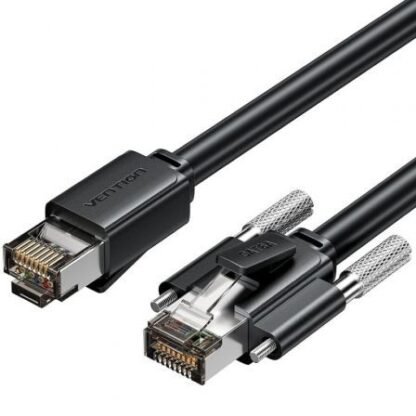 Cable de red rj45 sftp vention ibubf cat.6/ 1m/ negro