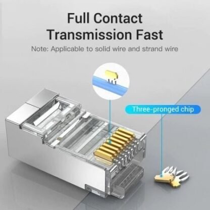 Conector rj45 idcr0-10/ cat.6 ftp/ 10 uds - Imagen 4
