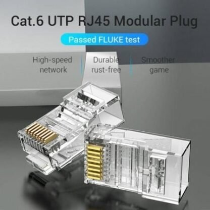 Conector rj45 iddr0-100/ cat.6 utp/ 100 uds - Imagen 2