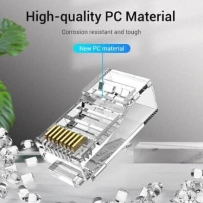 Conector rj45 vention idbr0-50/ cat.5e/ 50 uds - Imagen 2