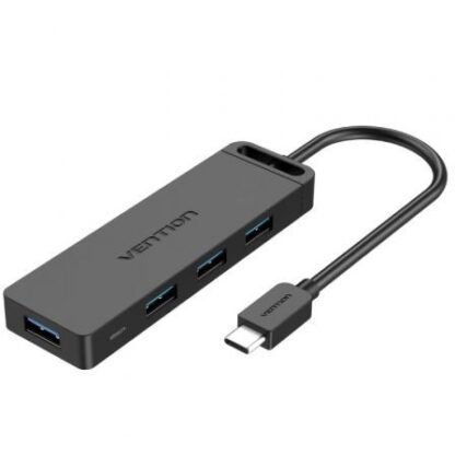 Hub usb tipo-c vention tgkbd/ 4xusb/ 1xmicrousb pd/ 50cm - Imagen 2