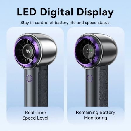 Ventilador de mano vention pban0/ 4 velocidades - Imagen 4