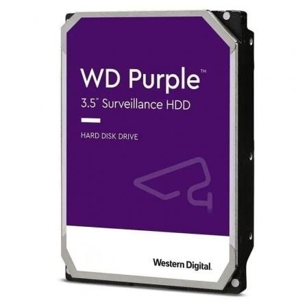 Disco duro western digital wd purple surveillance 4tb/ 3.5"/ sata iii/ 256mb