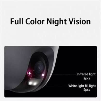 Cámara de videovigilancia xiaomi outdoor camera cw400/ 113º/ visión nocturna/ control desde app - Imagen 4