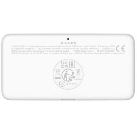 Monitor de temperatura y humedad xiaomi temperature and humidity monitor clock bhr5435gl - Imagen 2