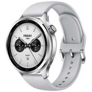 Smartwatch xiaomi watch s4/ notificaciones/ frecuencia cardíaca/ gps/ plata
