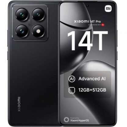 Smartphone xiaomi 14t pro 12gb/ 512gb/ 6.67"/ 5g/ negro titanio