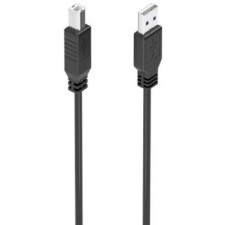 Cable alargador usb 2.0 con amplificador aisens a101-0881/ usb macho - usb tipo-b macho/ 10m/ negro