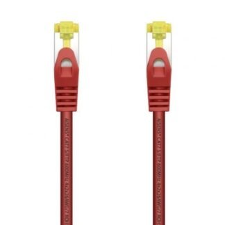 Cable de red rj45 sftp aisens a146-0470 cat.7/ 1m/ rojo