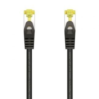 Cable de red rj45 sftp aisens a146-0484 cat.7/ 25cm/ negro