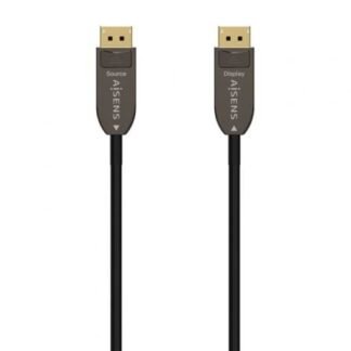 Cable displayport 1.4 aoc 8k aisens a155-0608/ displayport macho - displayport macho/ 20m/ negro