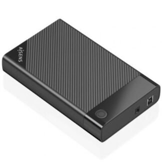 Caja externa para disco duro de 2.5" aisens ase-3529b/ usb 3.1/ sin tornillos