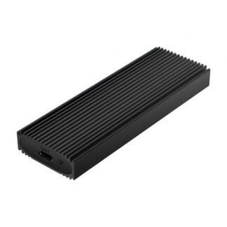 Caja externa para disco ssd m.2 nvme aisens asm2-022b/ usb 3.2/ sin tornillos