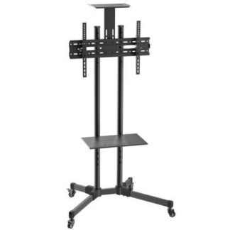 Soporte de suelo inclinable con ruedas aisens ft70te-035 para tv de 37-70"/ hasta 50kg