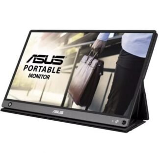 Monitor portátil asus zenscreen go mb16ahp 15.6"/ full hd/ multimedia/ plata y negro