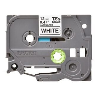 Cinta laminada original rotuladora brother tze-231/ blanca