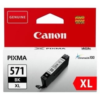 Cartucho de tinta original canon cli-571xl alta capacidad/ negro