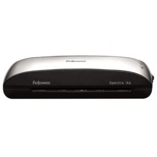 Plastificadora fellowes spectra a4/ hasta a4 y 125 micras/ negra y gris