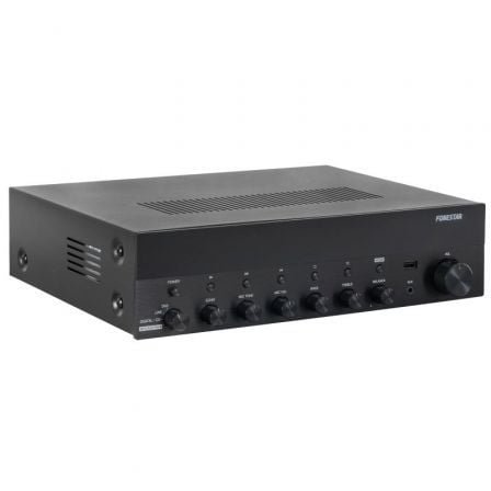 Amplificador estéreo fonestar as-6060/ 120w - Imagen 2