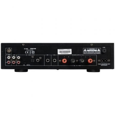 Amplificador estéreo fonestar as-6060/ 120w - Imagen 3