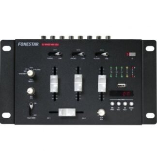 Mesa de mezclas fonestar mix-3dj