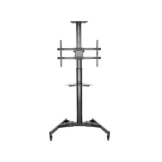 Soporte de suelo inclinable/ giratorio con ruedas fonestar sts-4264n para tv de 37-70"/ hasta 50kg