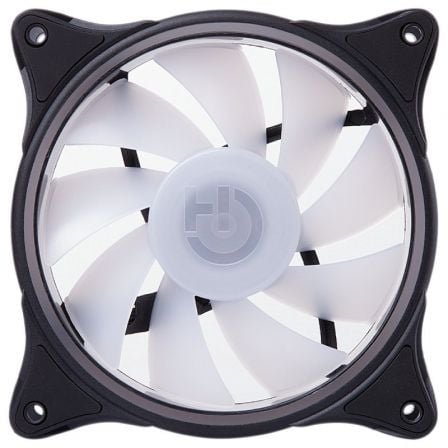 Ventilador hiditec n18 argb/ 12cm/ negro - Imagen 3