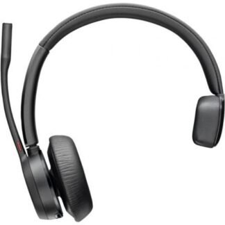 Auricular inalámbrico poly voyager 4310 para microsoft teams + adaptador bt700/ con micrófono/ bluetooth/ negro