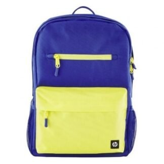 Mochila hp campus 7j596aa para portátiles hasta 15.6"/ azul y lima