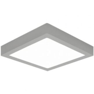 Downlight iglux sup-102413-fs/ cuadrado/ ø170x170x35mm/ potencia 13w/ 1020 lúmenes/ 3000ºk/ plata